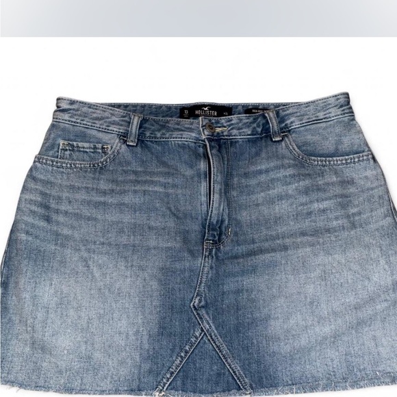 Hollister Dresses & Skirts - Hollister Women's Light Blue Denim Mini Skirt